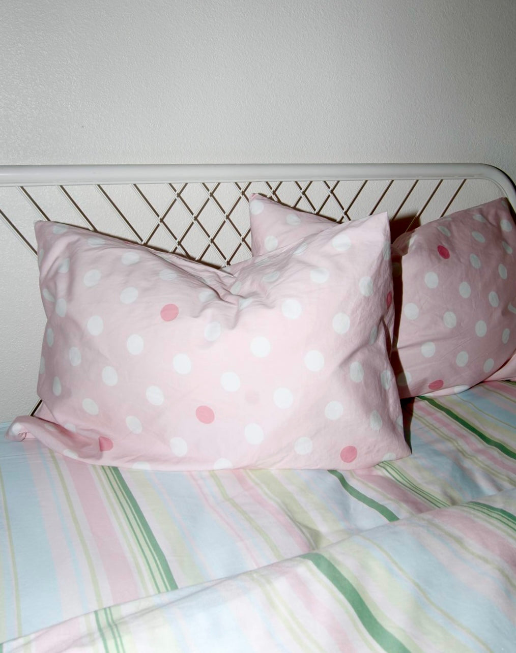 The Dolores Polka Dot Pillowcase Set (Pre-order)