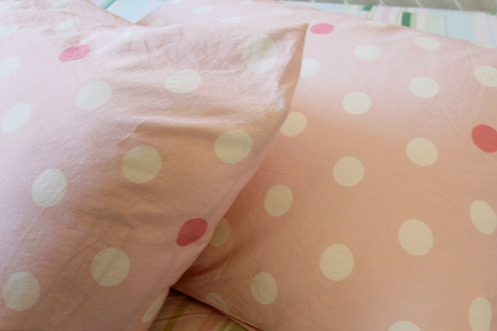 The Dolores Polka Dot Pillowcase Set (Pre-order)